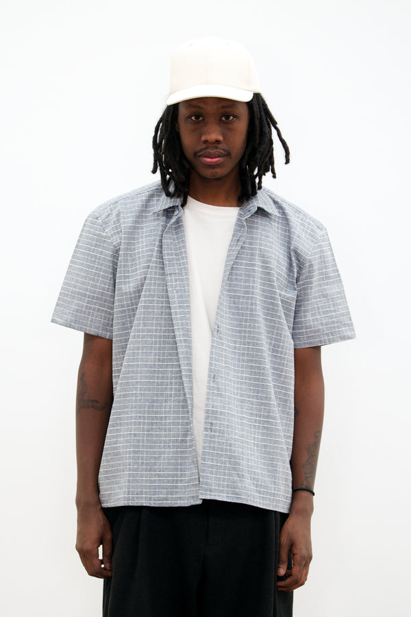 Chemise "Seseh" en Denim Slub texturée